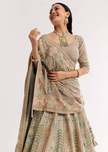 green-beige-sweetheart-neck-georgette-printed-lehenga-with-crepe-dupatta-sg316376-2_1.jpg