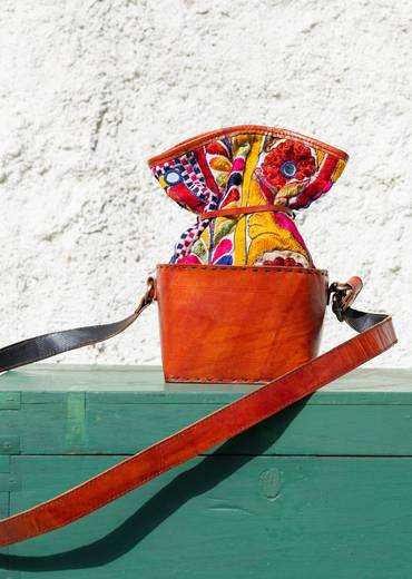 Handcrafted & Hand-Embroidered Leather Bags