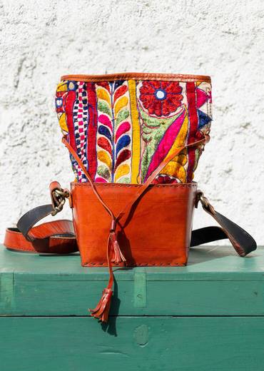Handcrafted & Hand-Embroidered Leather Bags