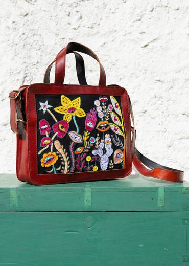 Handcraft hand embroidered leather bags