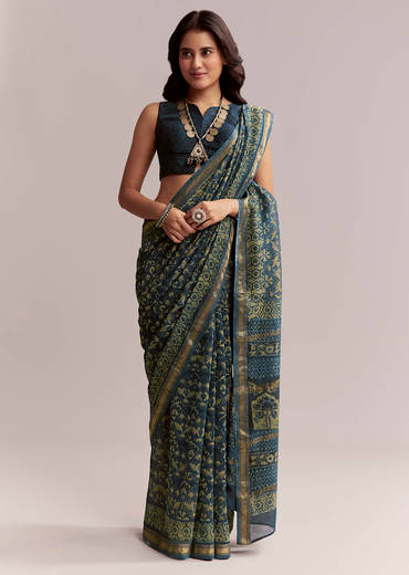 midnight-blue-linen-printed-saree-with-traditional-ajrakh-print-sg311994-1.jpg