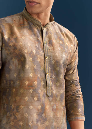 multicolour-silk-printed-kurta-set-for-men-with-foil-butti-work-sg330038-1.jpg