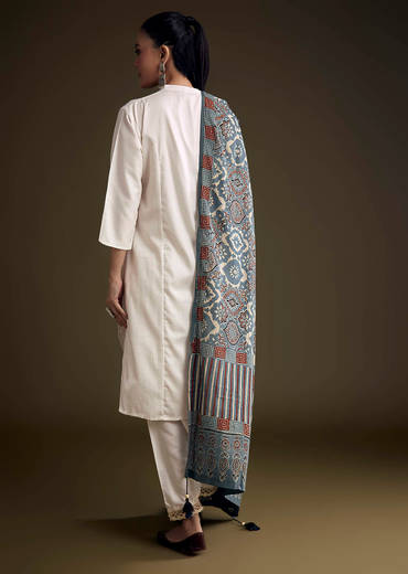 off-white-khadi-dhoti-suit-with-blue-hand-dyed-ajrakh-dupatta-sg356601-1.jpg