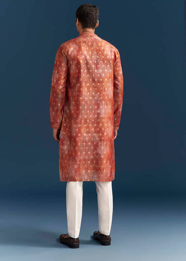 orange-silk-kurta-set-for-men-with-abstract-and-foil-print-sg330022-1.jpg