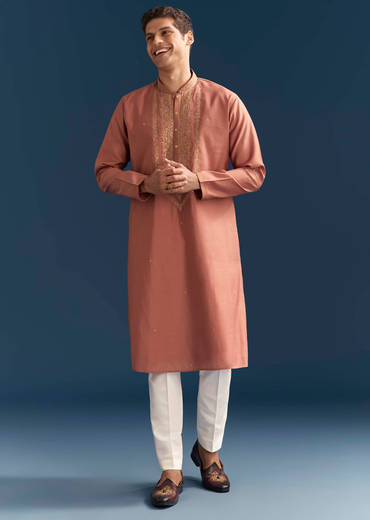 orange-silk-textured-kurta-set-for-men-with-resham-work-sg330062-1.jpg