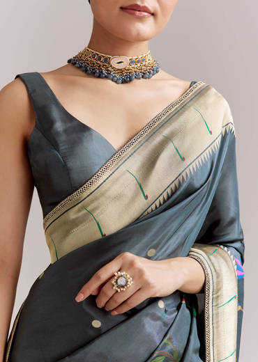 pencil-grey-dola-silk-woven-muniya-paithani-saree-with-zari-border-sg352310-1.jpg