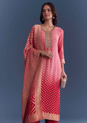 pink-ombre-georgette-kurta-set-with-banarasi-weave-sg344228-1.jpg