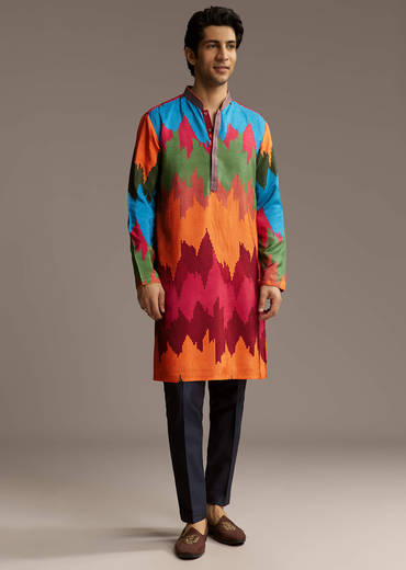 poppy-multicolour-silk-kurta-set-for-men-with-vibrant-zigzag-print-sg321244-1.jpg