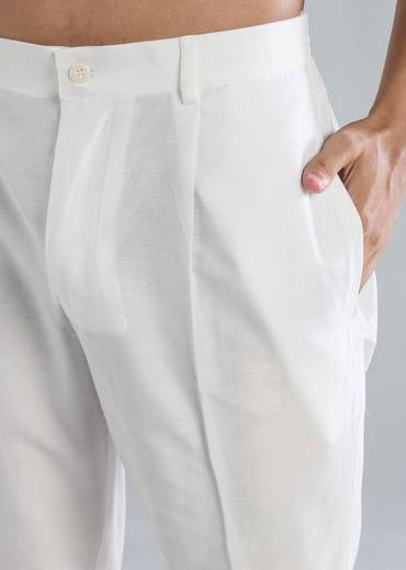 Purple Kurta Set With Thread And Resham Detailing