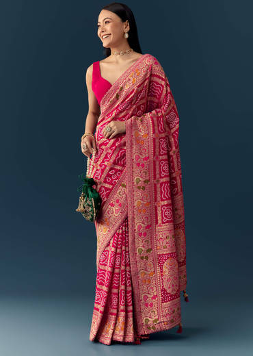 rani-pink-dola-silk-bandhani-woven-saree-with-unstitched-blouse-sg355041-1.jpg