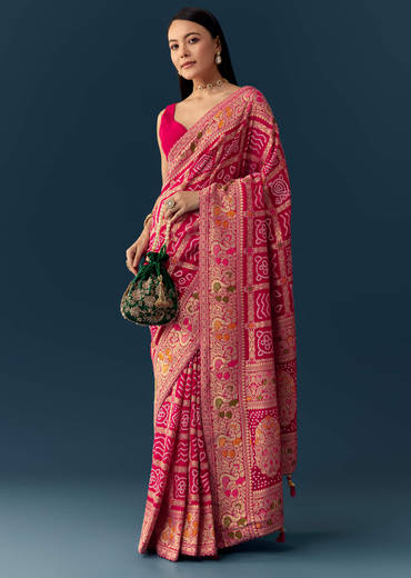rani-pink-dola-silk-bandhani-woven-saree-with-unstitched-blouse-sg355041-1.jpg