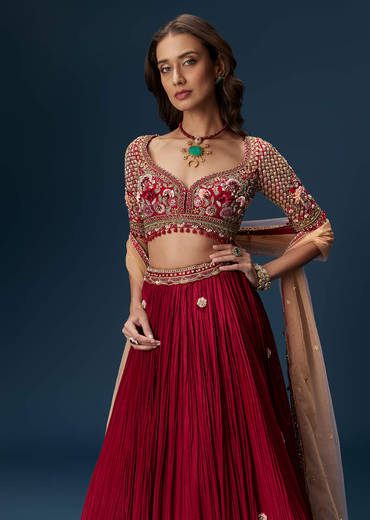 red-bridesmaid-lehenga-with-half-sleeve-embroidered-blouse-and-dupatta-sg335814-1_284c10a9-7790-40cc-831b-edb6bea8dd60.jpg