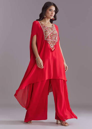 red-chinon-kaftan-top-and-palazzo-set-with-embroidery-sg345646-1.jpg