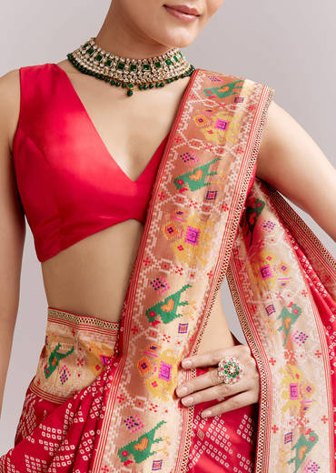 red-dola-silk-woven-saree-with-bandhani-motifs-and-zari-border-sg351903-1.jpg