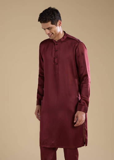 red-linen-jacket-kurta-set-with-resham-work-sg333012-1.jpg
