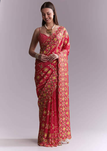 red-satin-saree-with-ikat-geometric-print-and-mirror-work-sg351942-1.jpg