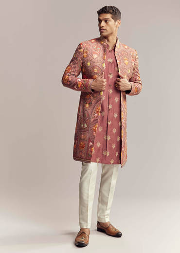 red-silk-kurta-jacket-set-for-men-with-open-jacket-style-sg322268-1_8.jpg