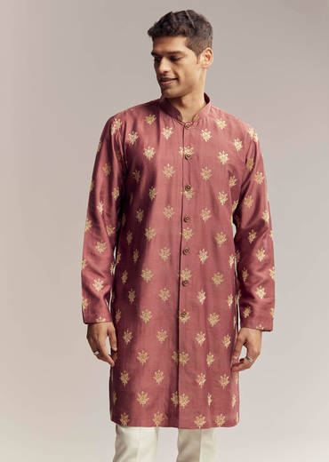 red-silk-kurta-jacket-set-for-men-with-open-jacket-style-sg322268-1_8.jpg
