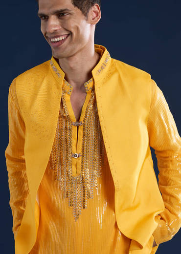 yellow-embellished-kurta-and-jacket-set-sg328663-1.jpg