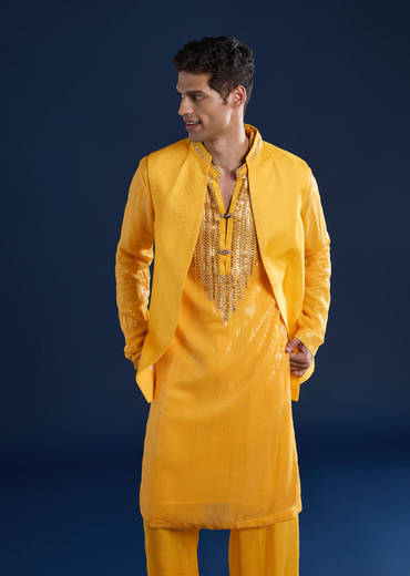 yellow-embellished-kurta-and-jacket-set-sg328663-1.jpg