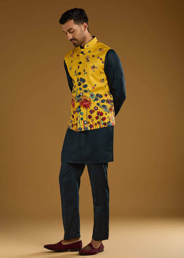 yellow-silk-floral-kurta-jacket-set-for-men-with-thread-work-sg335284-1.jpg