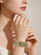 Turquoise Kundan Pearl Statement Bangles