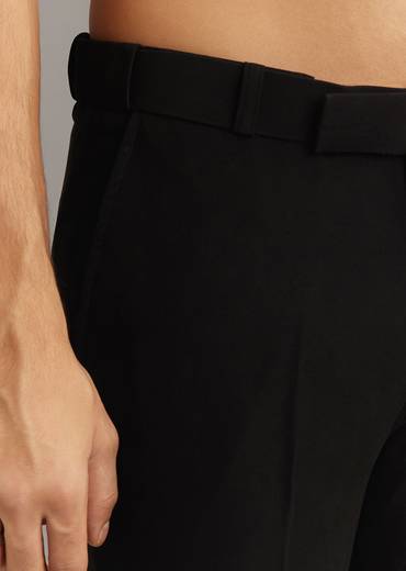 Black Sequin Jaal Embroidered Indo Western Set