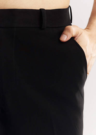 Black Suiting Indo Western With Thread And Beadwork