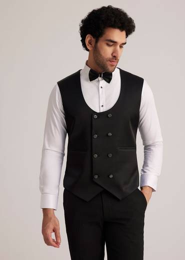Black Embellished Tuxedo
