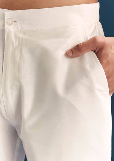 Green Silk Foil Kurta Set For Men With Sequins Embroidery