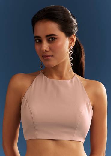 Grey Georgette Floral Resham Embroidered Saree