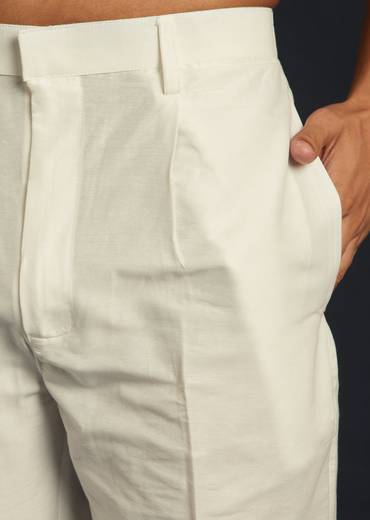 Red Silk Kurta Set with Resham Work