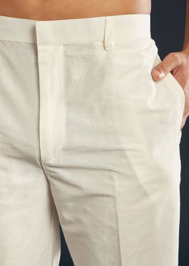 Yellow Silk Kurta Set with Floral print all over