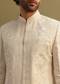 Ivory Thread Work Jodhpuri Suit For Men