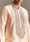 Peach Silk Kurta Set