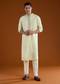 Pista Green Mens Kurta Pant Set
