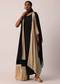 Black Anarkali Set With Choker Dupatta