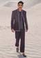 Deep Purple Embroidered Jodhpuri Suit