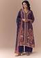 Purple Sequin Embellished Kurta Set