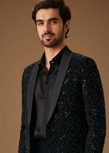 Black Cut Dana Work Tuxedo