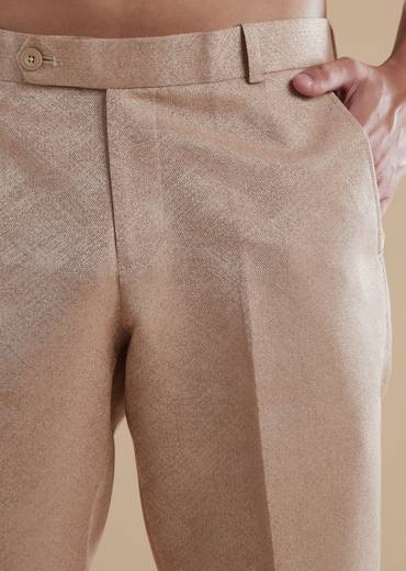 Blush Pink Indowestern Set With Cut Dana Zardosi Thread Embroidery