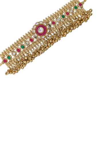 Gold Fusion Pendant Necklace and Earring Set