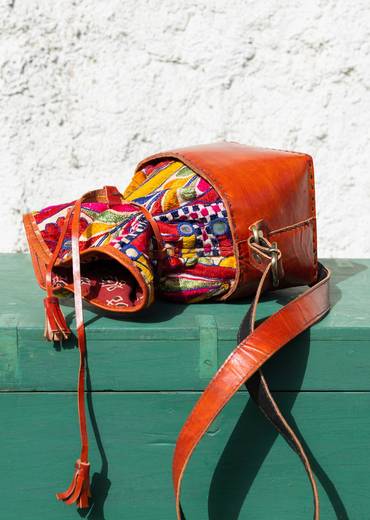 Handcrafted & Hand-Embroidered Leather Bags