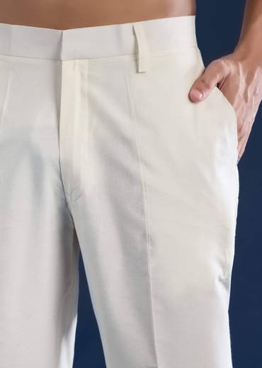 Pink Silk Jacket and Kurta Set with Dori Work