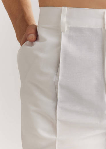 Pink Silk Kurta Set With Mandarin Collar