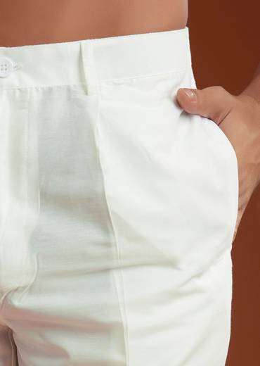 Powder Pista Green Silk Kurta Set With Resham Embroidery