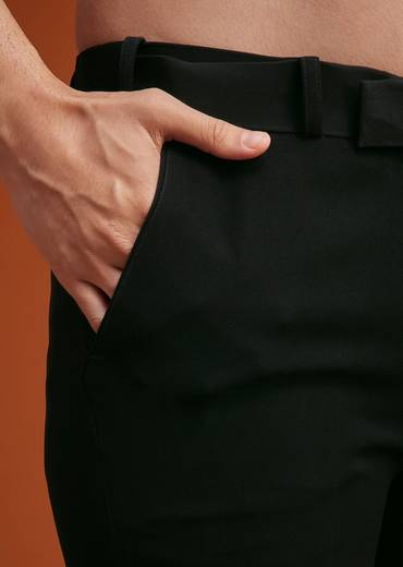 Navy Blue Open Indo Jacket Set With Sequin Butti And Embellished Stole