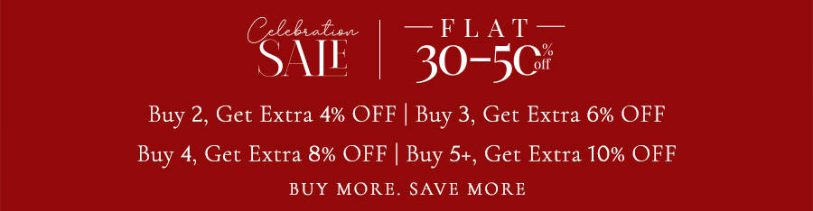 SALE enjoy flat 15% off on orders above $299 | USE code:FLAT15