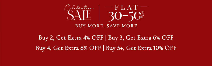 SALE enjoy flat 15% off on orders above $299 | USE code:FLAT15