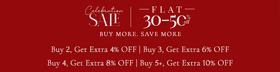 SALE enjoy flat 15% off on orders above $299 | USE code:FLAT15
